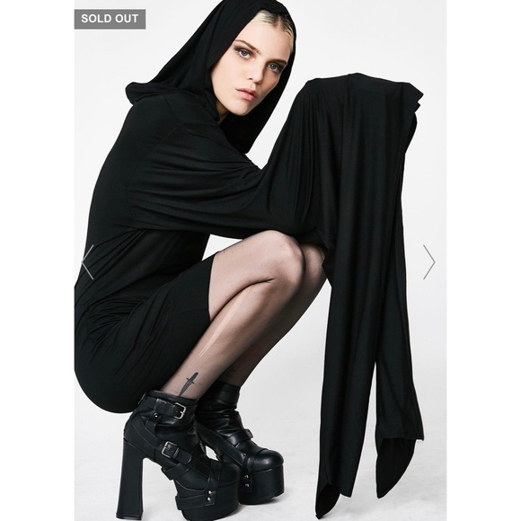 KILLSTAR “Sorcery” Black Body-con Dress - Picture 3 of 6